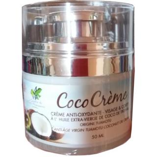 Coco Creme Visage a l'huile de Coco Vierge Tikehau 50mL