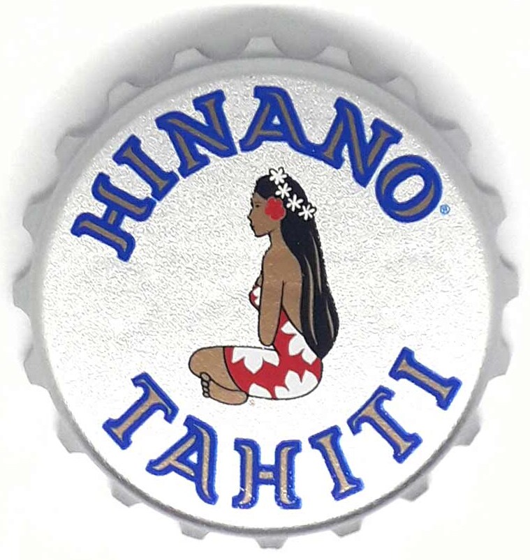 Bottle Opener Magnet Hinano - Round shaped