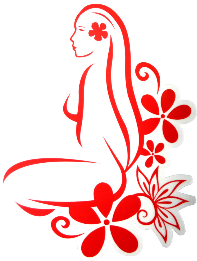 Sticker Hinano Vahine - Flowers