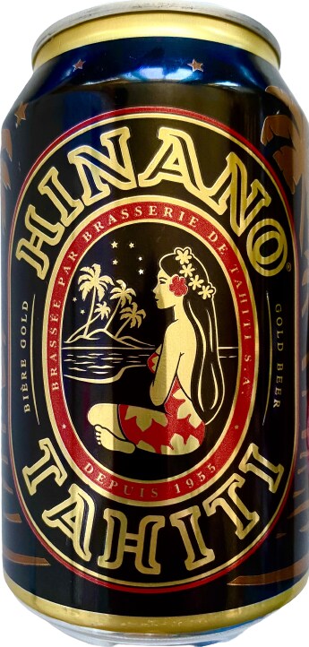Hinano Beer - Gold