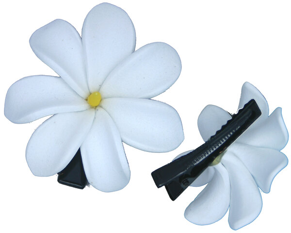 Hair Clip Tiare Tahiti Flower - Big Size - Tahiti Pack