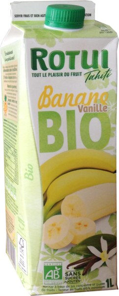 Fruit juice BIO - Nectar Banana Vanilla