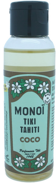 Monoi Tahiti Oil Coconut 2oz (60ml) Tiki