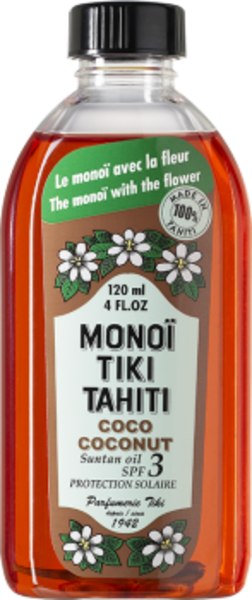 Tahiti Monoi Sun Tan oil 4oz (120ml) - Coconut