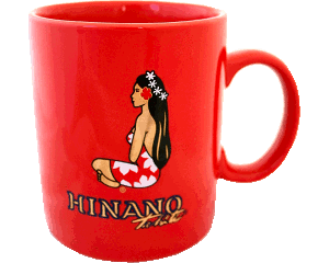 Hinano Tahiti Mug - Red