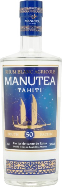 White Agricultural Rum Manutea 50° White Agricultural Rum Manutea 50°