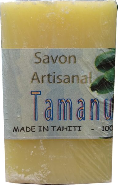 Handmade Soap with Tamanu oil from Tahiti