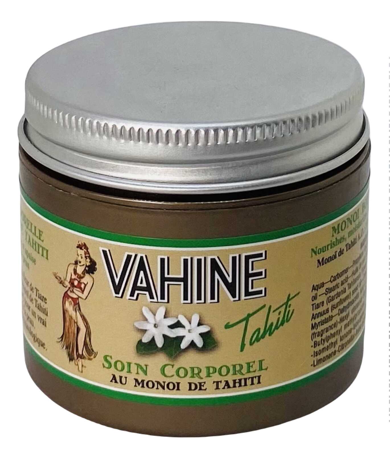 Cuidado Corporal Hidratante de Monoi de Tahití 60ml Vahine